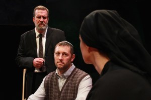 Ralph Scott, Isaac Nippert and Melissa Graves (from left) in CATCO and Gallery Players' co-production of My Name Is Asher Lev (photo by Ben Sostrom)