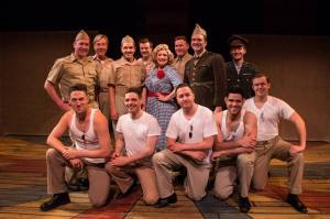 The cast of Yank! The Musical (photo by Jerri Shafer)