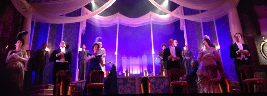 One of the beautiful stage pictures offered by Short North Stage’s production of A Little Night Music (photo by Ray Zupp)