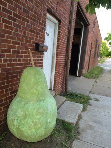 Red Herring's new home, the Franklinton Playhouse, 566 W. Rich St. Free parking is available at a lot across the street. (photo by Richard Ades)
